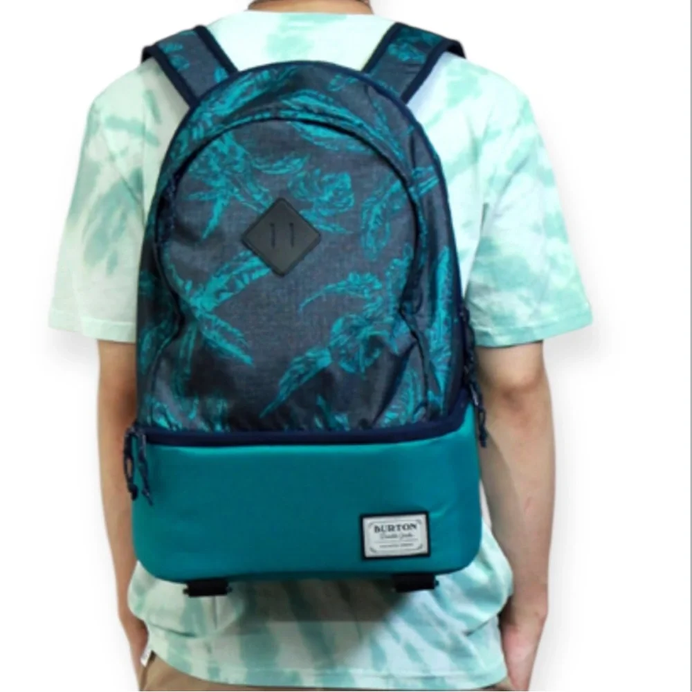 Burton Big Buddy Back Pack With Cooler In Tropical Print